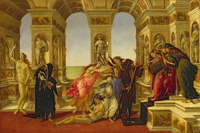 'Calumny of Apelles, 1497-98' Giclee Print - Sandro Botticelli