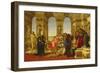 Calumny of Apelles, 1497-98-Sandro Botticelli-Framed Giclee Print