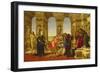 Calumny of Apelles, 1497-98-Sandro Botticelli-Framed Giclee Print