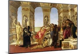 Calumny-Sandro Botticelli-Mounted Giclee Print