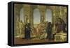 Calumny-Sandro Botticelli-Framed Stretched Canvas
