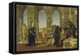 Calumny-Sandro Botticelli-Framed Stretched Canvas