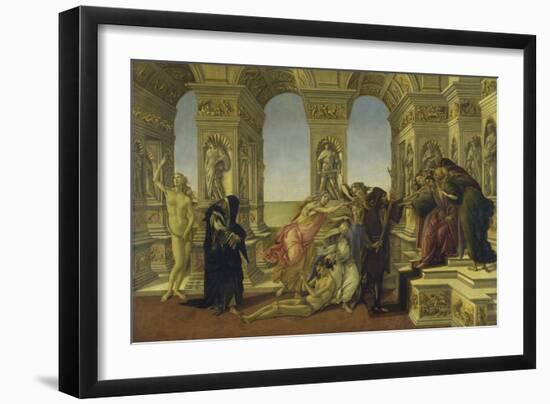 Calumny-Sandro Botticelli-Framed Giclee Print