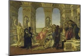 Calumny-Sandro Botticelli-Mounted Giclee Print