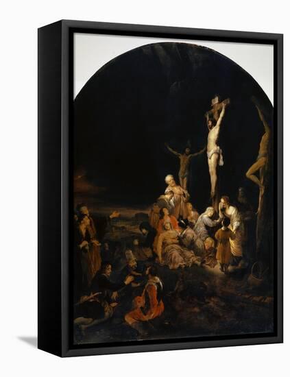 Calvary, 1649-Govaert Flinck-Framed Stretched Canvas