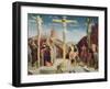 Calvary, after a Painting by Andrea Mantegna-Edgar Degas-Framed Giclee Print