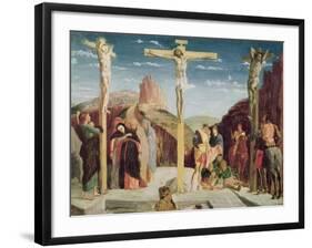Calvary, after a Painting by Andrea Mantegna-Edgar Degas-Framed Giclee Print