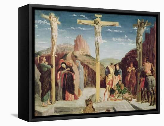 Calvary, after a Painting by Andrea Mantegna-Edgar Degas-Framed Stretched Canvas