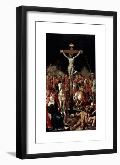 Calvary, Between 1545 and 1550-Maerten van Heemskerck-Framed Giclee Print