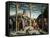 Calvary, c.1457-60-Andrea Mantegna-Framed Stretched Canvas