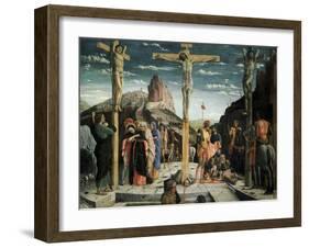 Calvary, c.1457-60-Andrea Mantegna-Framed Giclee Print