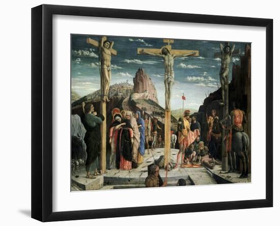 Calvary, c.1457-60-Andrea Mantegna-Framed Giclee Print