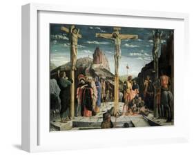 Calvary, c.1457-60-Andrea Mantegna-Framed Giclee Print