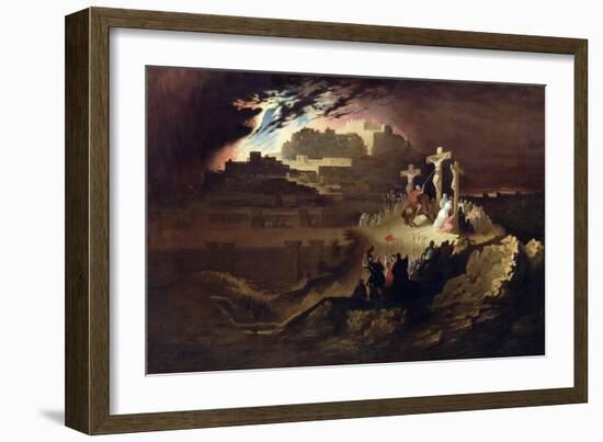 Calvary, C.1830-40-John Martin-Framed Giclee Print