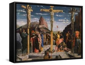 Calvary, Christ on the Cross-Andrea Mantegna-Framed Stretched Canvas