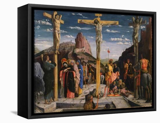 Calvary, Christ on the Cross-Andrea Mantegna-Framed Stretched Canvas