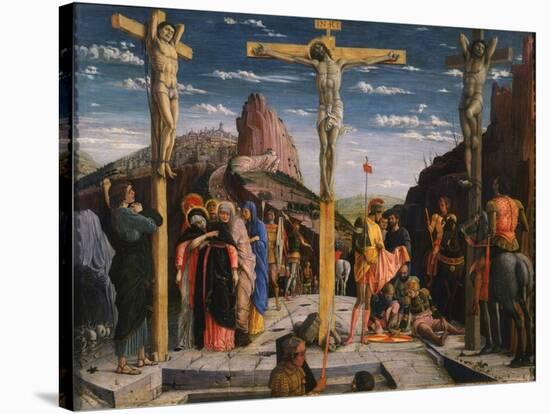 Calvary, Christ on the Cross-Andrea Mantegna-Stretched Canvas