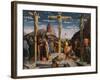 Calvary, Christ on the Cross-Andrea Mantegna-Framed Giclee Print