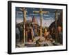 Calvary, Christ on the Cross-Andrea Mantegna-Framed Giclee Print