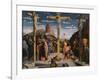 Calvary, Christ on the Cross-Andrea Mantegna-Framed Giclee Print