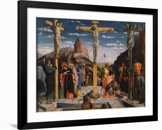 Calvary, Christ on the Cross-Andrea Mantegna-Framed Giclee Print