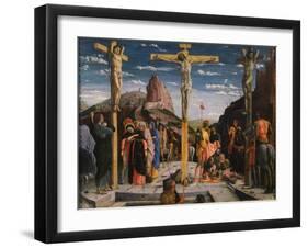 Calvary, Christ on the Cross-Andrea Mantegna-Framed Giclee Print