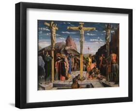 Calvary, Christ on the Cross-Andrea Mantegna-Framed Premium Giclee Print