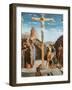 Calvary (copy after Andrea Mantegna) (detail). 1861. Oil on canvas.-Edgar Degas-Framed Giclee Print