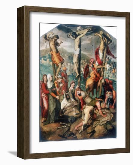 Calvary, Late 16th Century-Pieter Piertsz the Elder-Framed Giclee Print