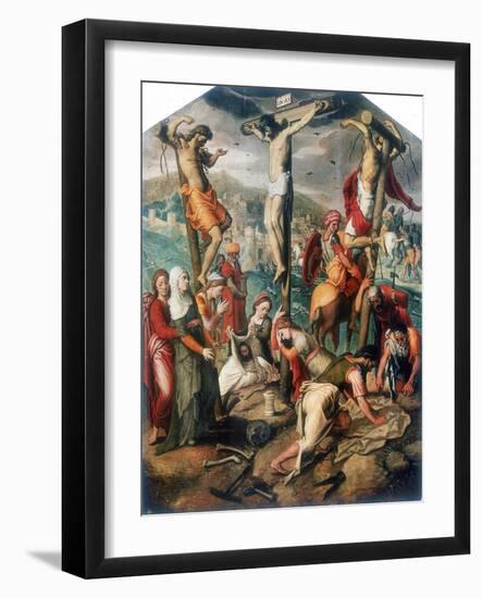 Calvary, Late 16th Century-Pieter Piertsz the Elder-Framed Giclee Print