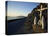 Calvary of Christ Roadside Shrine, Slea Head, County Kerry, Munster, Republic of Ireland, Europe-Dominic Harcourt-webster-Stretched Canvas