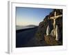 Calvary of Christ Roadside Shrine, Slea Head, County Kerry, Munster, Republic of Ireland, Europe-Dominic Harcourt-webster-Framed Photographic Print