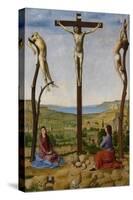 Calvary, Second Half of the 15th C-Antonello da Messina-Stretched Canvas