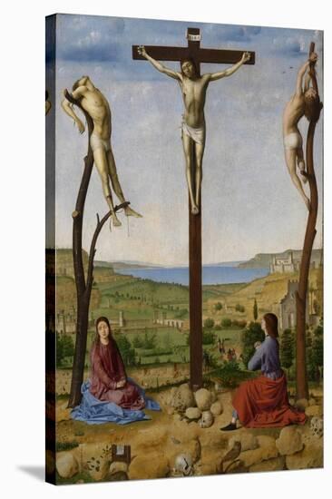 Calvary, Second Half of the 15th C-Antonello da Messina-Stretched Canvas