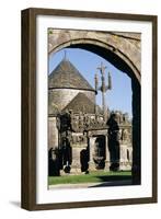Calvary with Scenes from Passion of Christ, Parish Close of Guimiliau-null-Framed Giclee Print