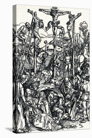 Calvary with the Three Crosses, 1504-Albrecht Dürer-Stretched Canvas