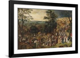 Calvary-Pieter Brueghel the Younger-Framed Giclee Print