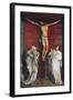 Calvary-Rogier van der Weyden-Framed Art Print