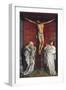 Calvary-Rogier van der Weyden-Framed Art Print