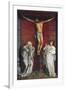 Calvary-Rogier van der Weyden-Framed Art Print