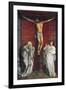 Calvary-Rogier van der Weyden-Framed Art Print