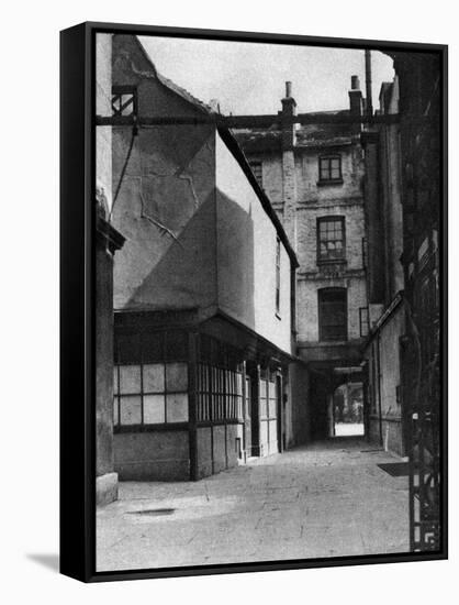 Calvert's Buildings, with a Courtyard Typical of the Old Borough High Street, London, 1926-1927-Whiffin-Framed Stretched Canvas