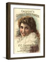 Calvert Toothpaste, UK, 1890-null-Framed Giclee Print
