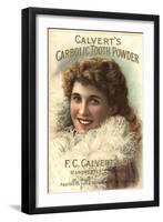 Calvert Toothpaste, UK, 1890-null-Framed Giclee Print