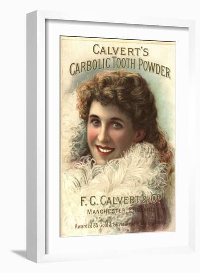 Calvert Toothpaste, UK, 1890-null-Framed Giclee Print