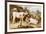 Calves and Poultry by a Byre-Walter Hunt-Framed Giclee Print