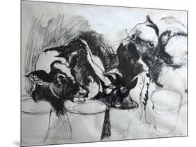 Calves; day-old-Brenda Brin Booker-Mounted Giclee Print