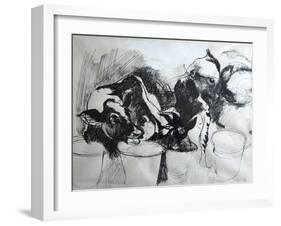 Calves; day-old-Brenda Brin Booker-Framed Giclee Print