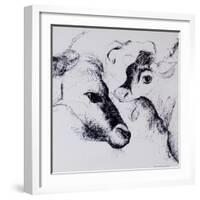 Calves, Gt Garnetts II-Brenda Brin Booker-Framed Giclee Print