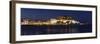 Calvi at Night, Balagne, Corsica, France, Mediterranean, Europe-Markus Lange-Framed Premium Photographic Print